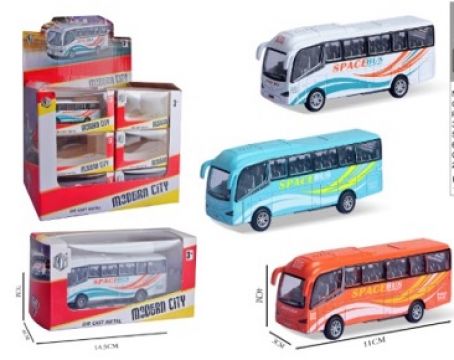 11cm Boxed Die-Cast Staycation Coach