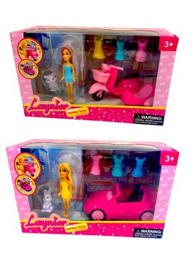 2 Asst Doll Set