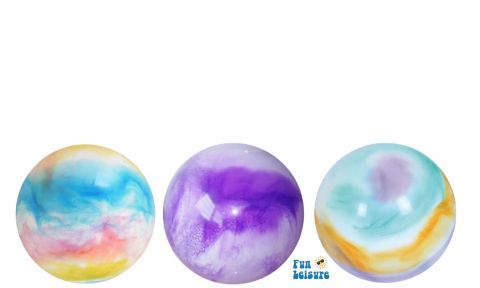 20" 3 Astd Giant Marble Print Mega Ball