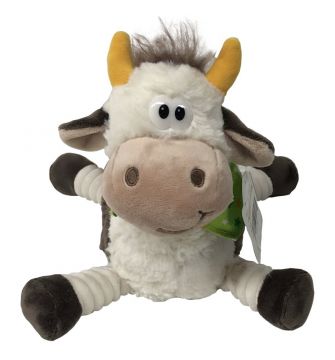 22cm Lying White Cow