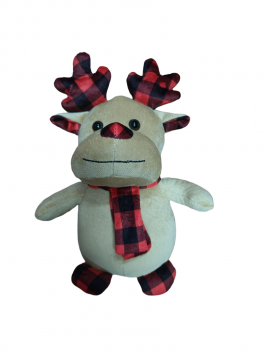 24cm Christmas Reindeer with Scarf