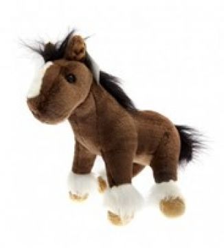 26cm Plush Shire Horse