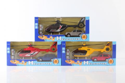 28cm Boxed Die-Cast Air Rescue (w light & sound)