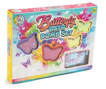 28cm GL Butterfly Bath Bomb Set