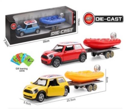 35cm Boxed Die-Cast Mini Car & Rib