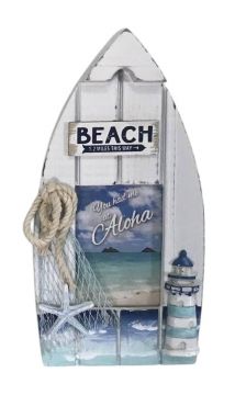 4" x 6" Shoreline Driftwood Boat Photo Frame