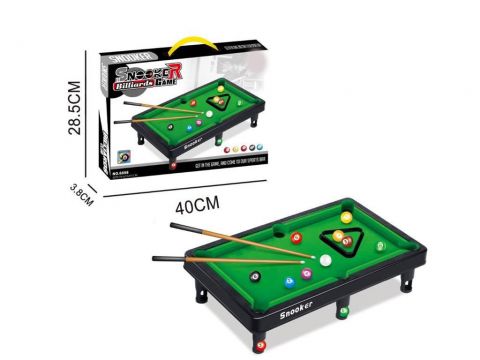 40cm 2 Player Snooker Table in Carry Case (inc Cues & Balls)