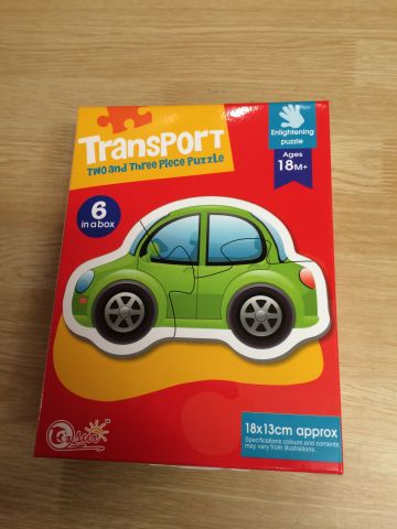 6 in a box Transport Puzzles