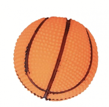 9cm Latex Basketball Dog Chew