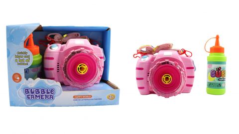 Bubble Camera - 2 assorted colours Blue and Pink  GT004