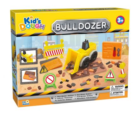 Construction Bulldozer Dough Set