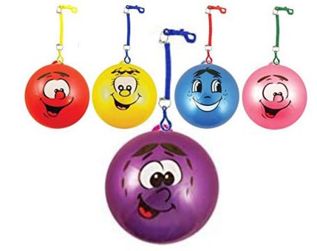 23cm/9" Fruity Smell Ball with Keyring - 4 ASTD