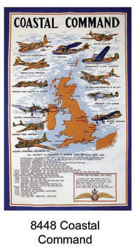 Coastal Command Tea Towel