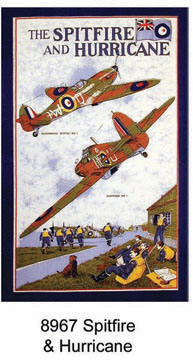 Spitfire & Hurricane Tea Towel