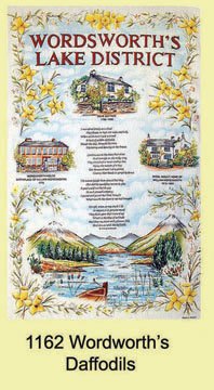 Wordsworths Daffodils Tea Towel