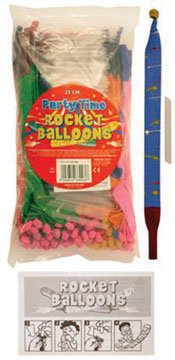 Party Time Rocket Ballons