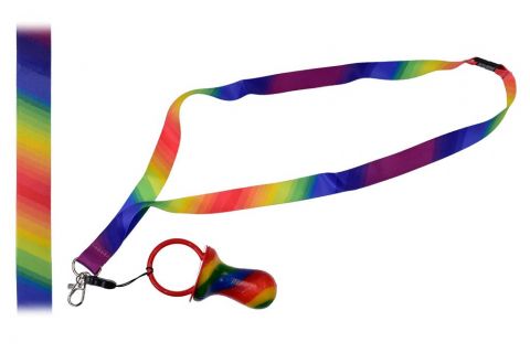 Rainbow Lanyard