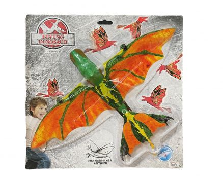 Wind Up Flying Dinosaur on blister card