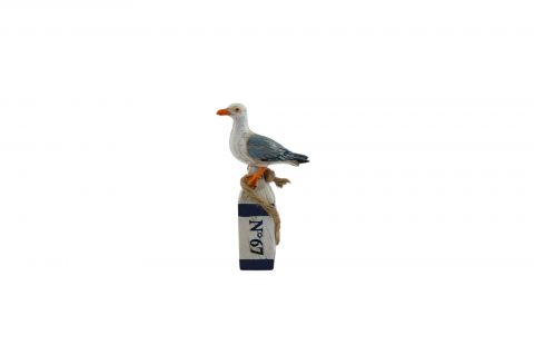 11cm Resin Seagull on No.67 Buoy