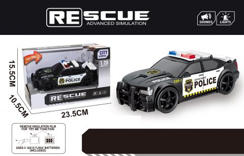 18cm Police Rescue With Light And Sound