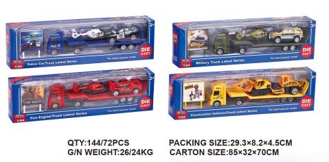 30cm Boxed Die-Cast Emergency Transporter
