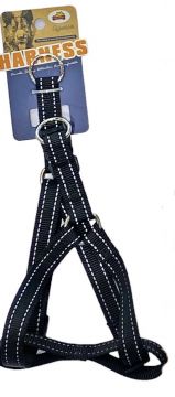 40-60cm Black Dog Harness