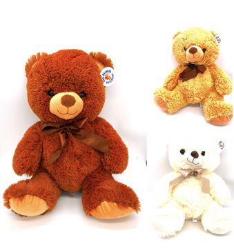40cm 3 Astd Large Plush Bear
