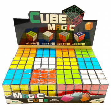 5.5cm Magic Cube in Display