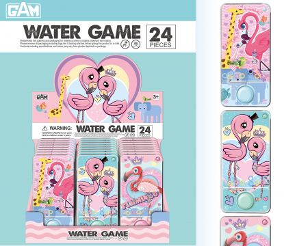 6 Astd Flamingo Watergame WG002F