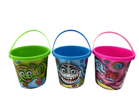 7" 2 Asst Sealife Bucket