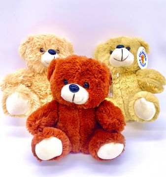 6" 3 Assorted Plush Bear