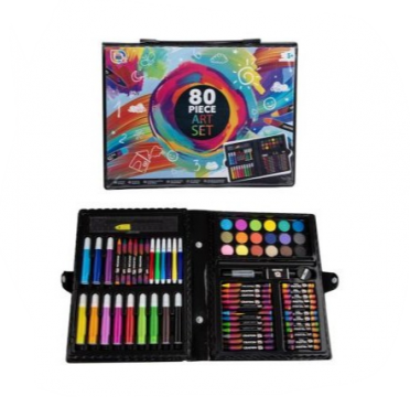 80pc Art Set 38 x 281 x 215