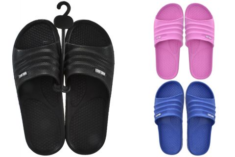 Beach Sliders Junior Size 2 (Zero Vat) 3 Asst Colours