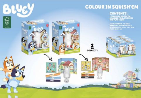 Bluey CYO Squish'em 2 ASST