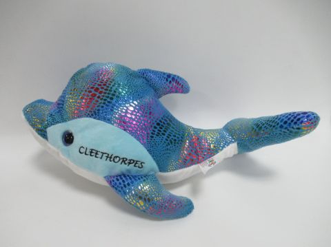 Cleethorpes 33cm Plush Dolphin 2 Astd