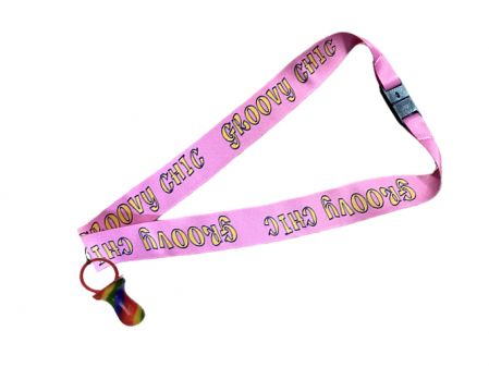 Groovy Chick Lanyard