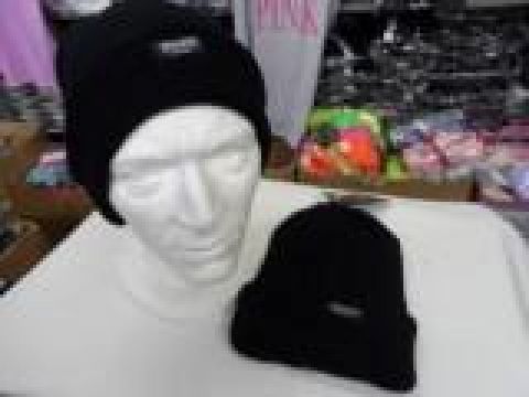 Mens Black Thinsulate Hat