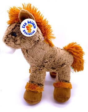 Plush Donkey Bag Clip 15cm