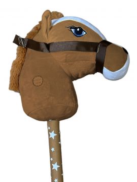 Plush Hobby Horse with Sound