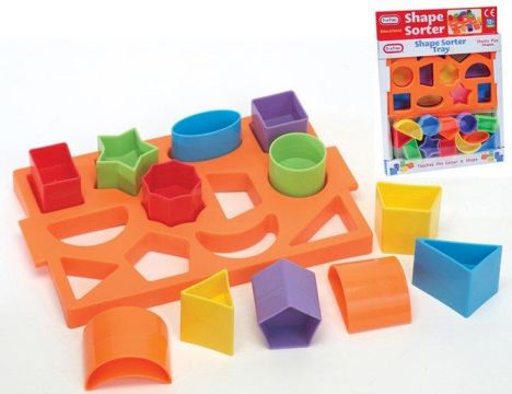 Shape Sorter Tray 12months +