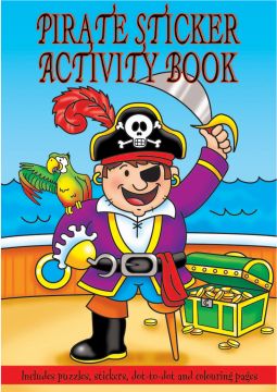 Small Pirate Sticker Activity Book