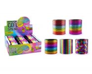 10cm Deluxe Metallic Rainbow Spring