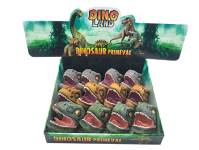 14cm 3 Assorted Dino Land Hand Puppet