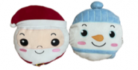 2 Astd 19cm Christmas Plush Squishy