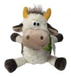 22cm Lying White Cow