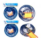 12"/ 30cm 2 Ring Crab Drop Net with Line and Bait Bag
