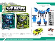 25cm 6 ASSTD Extra Large Transformer Supercarz