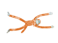 4 ASSTD 25cm Neon Ribbed Monkey