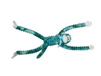 4 ASSTD 25cm Neon Ribbed Monkey