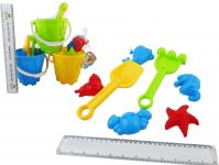 6" 6 Piece Castle Bucket Set